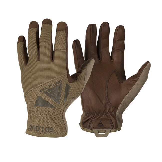 Direct Action Light Gloves, Leather, Coyote Brown