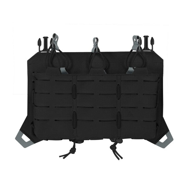 Direct Action SPITFIRE TRIPLE Rifle Magazine Panel, Cordura, Black