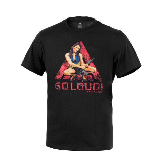 Direct Action Girl T-Shirt, Black