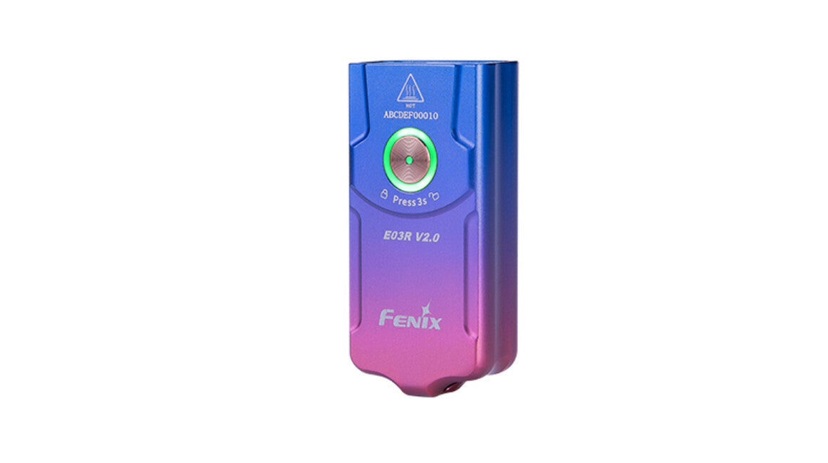 Fenix E03R V2.0 dobíjateľná baterka GE, nebula