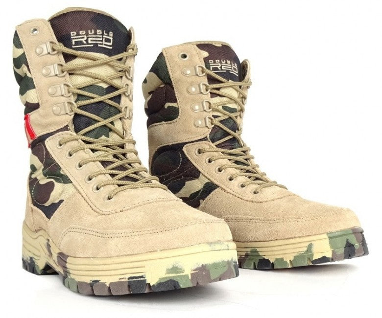 Double Red Original Camo Red Desert Boots