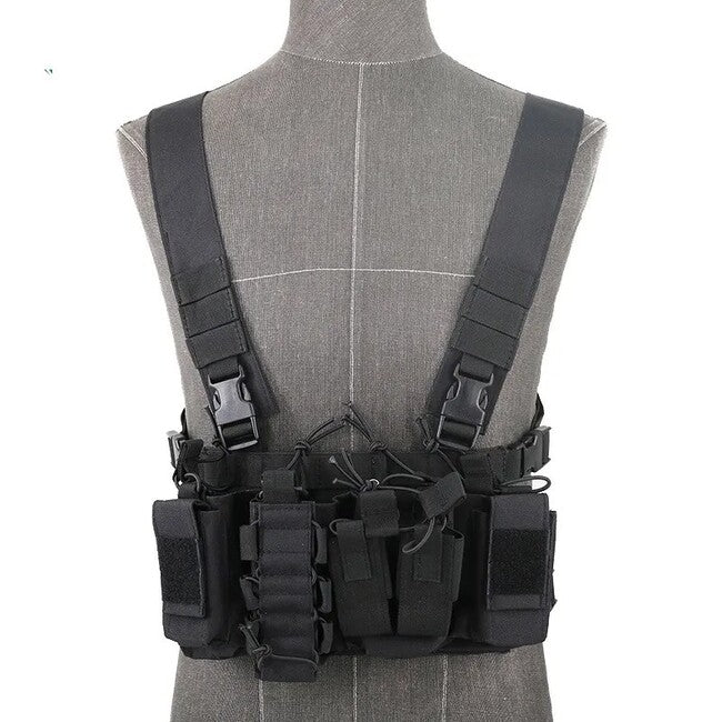 DRAGOWA D3 Chest Rig, Čierna