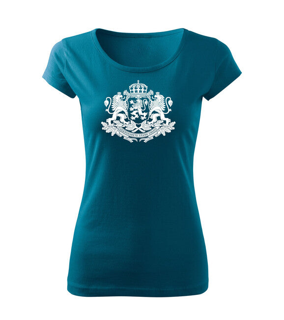 DRAGOWA Bulgarian Flag Women's Short T-Shirt