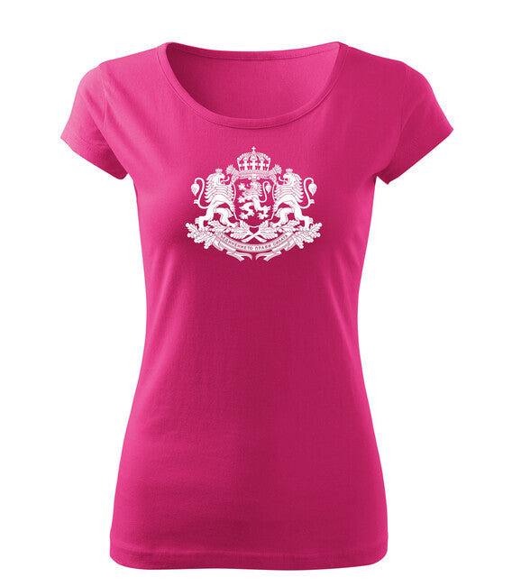 DRAGOWA Bulgarian Sign Women's Short T-Shirt
