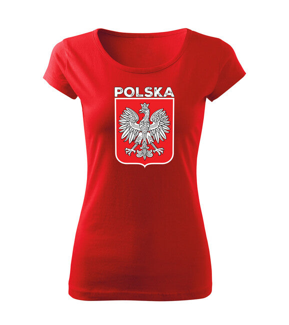 DRAGOWA Polish Eagle with Text Women's T-Shirt