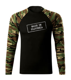 DRAGOWA Fit-T long-sleeve t-shirt Made in Slovenia, woodland
