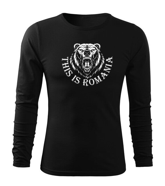 DRAGOWA Fit-T Long Sleeve T-Shirt Romanian Bear