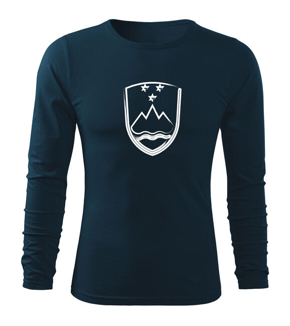 DRAGOWA Fit-T Long Sleeve T-Shirt Slovenian Flag