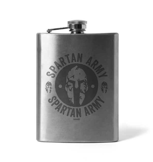 DRAGOWA Engraved Flask Archelaos 210 ml