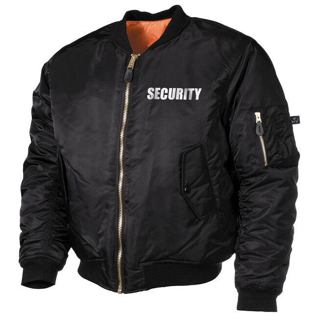 Dragowa MA1 Bomber Jacket Security