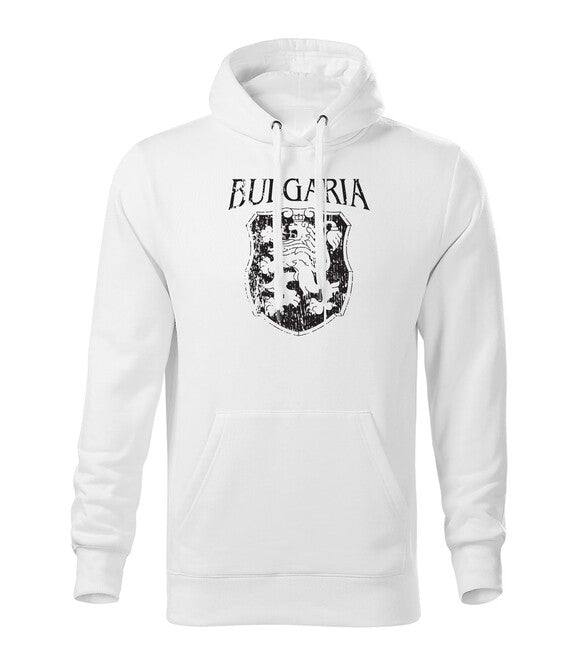 DRAGOWA Men's Bulgarian Coat of Arms Hoodie