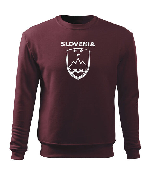 DRAGOWA Slovenian Emblem with Text Men's Sweatshirt