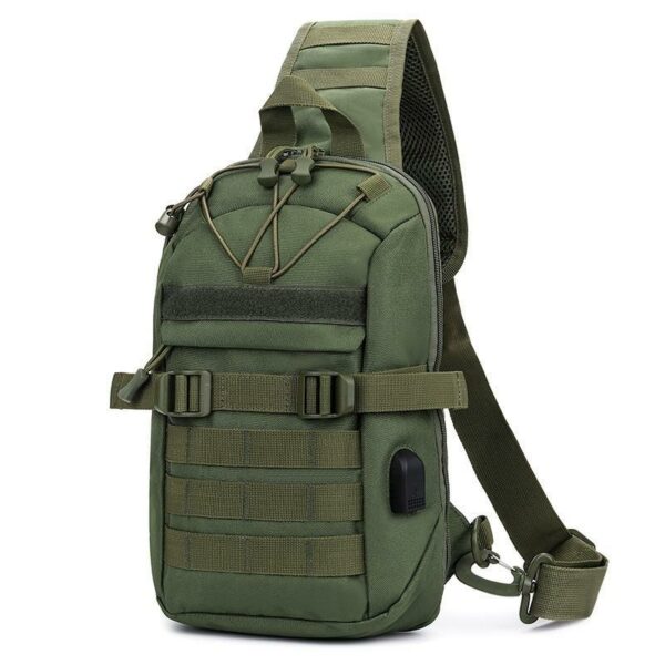 DRAGOWA TACTICAL Oscar Single Strap Backpack, Green
