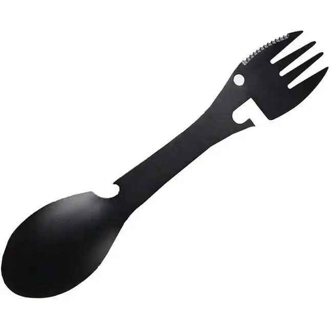 DRAGOWA Tactical Camping Utensil 5in1 Erin, Black