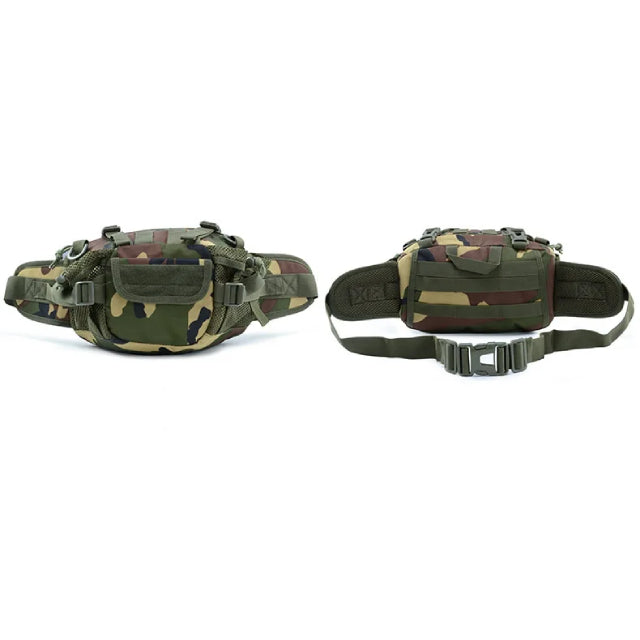 DRAGOWA TACTICAL Sierra 7L Hip Pack, Jungle Camo