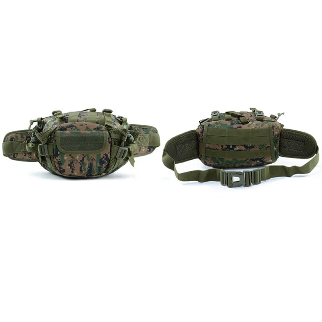 DRAGOWA TACTICAL Sierra 7L Hip Pack, Jungle Digital