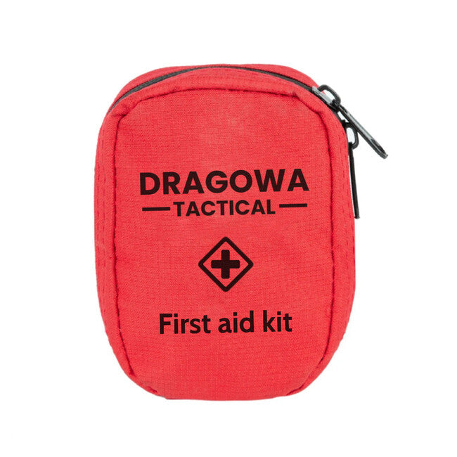 DRAGOWA Tactical First Aid Kit Compact, Red