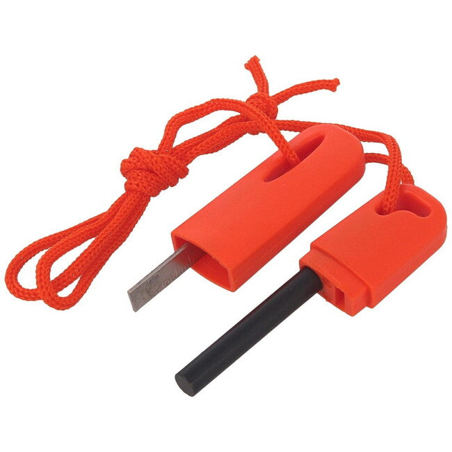 DRAGOWA Tactical Emergency Magnesium Flint, Orange