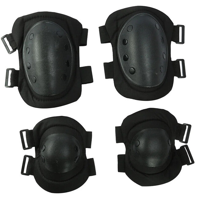 Dragowa Tactical Knee and Elbow Protectors, Black