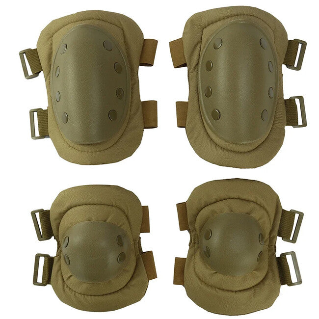 Dragowa Tactical Knee and Elbow Protectors, Khaki