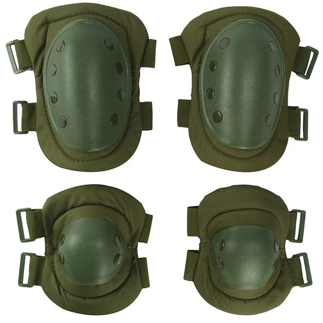 Dragowa Tactical Knee and Elbow Protectors, Green