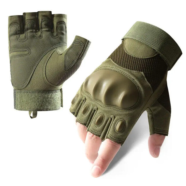 DRAGOWA TACTICAL Alfa Short Tactical Gloves, Green