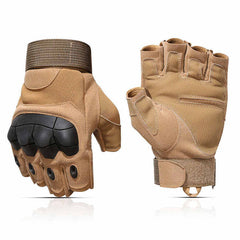 DRAGOWA TACTICAL Adler Short Tactical Gloves, Khaki
