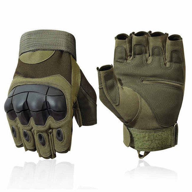 DRAGOWA TACTICAL Adler Short Tactical Gloves, Green