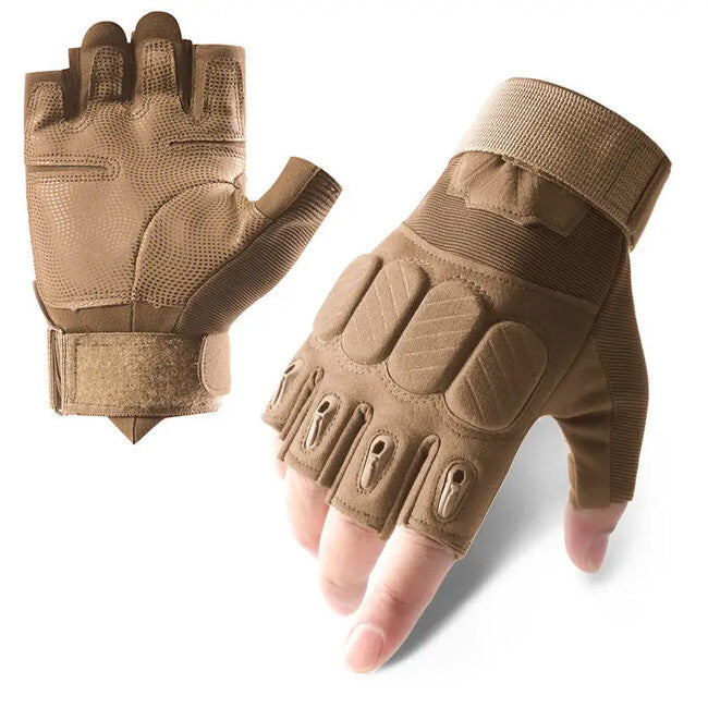 Dragowa Tactical Storm Tactical Gloves Short, Khaki