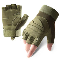 DRAGOWA TACTICAL Yankee Short Tactical Gloves, Green