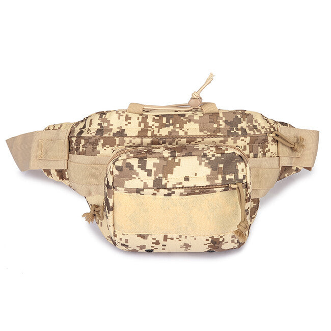 Dragowa Tactical Waterproof Tactical Waist Bag, Desert Digital