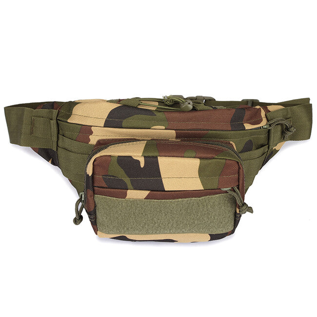 Dragowa Tactical Waterproof Tactical Waist Bag, Jungle Camo