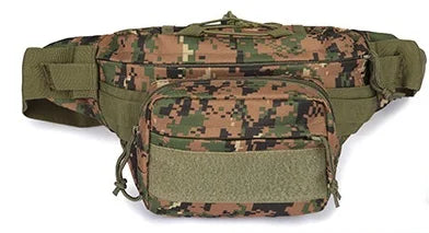 Dragowa Tactical Waterproof Tactical Waist Bag, Jungle Digital