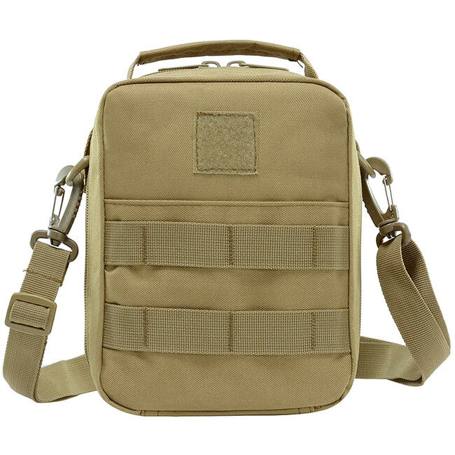Dragowa Tactical Waterproof Medical Shoulder Bag 2L, Khaki