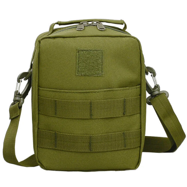 Dragowa Tactical Waterproof Medical Shoulder Bag 2L, Green