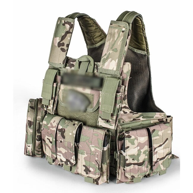 DRAGOWA Taktická Heavy Duty Vesta, Multicam