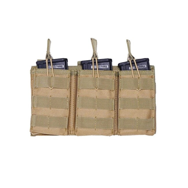 DRAGOWA Triple Mag Pouch, Coyote