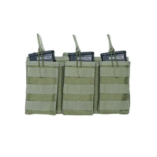 DRAGOWA Triple Mag Pouch, Olive