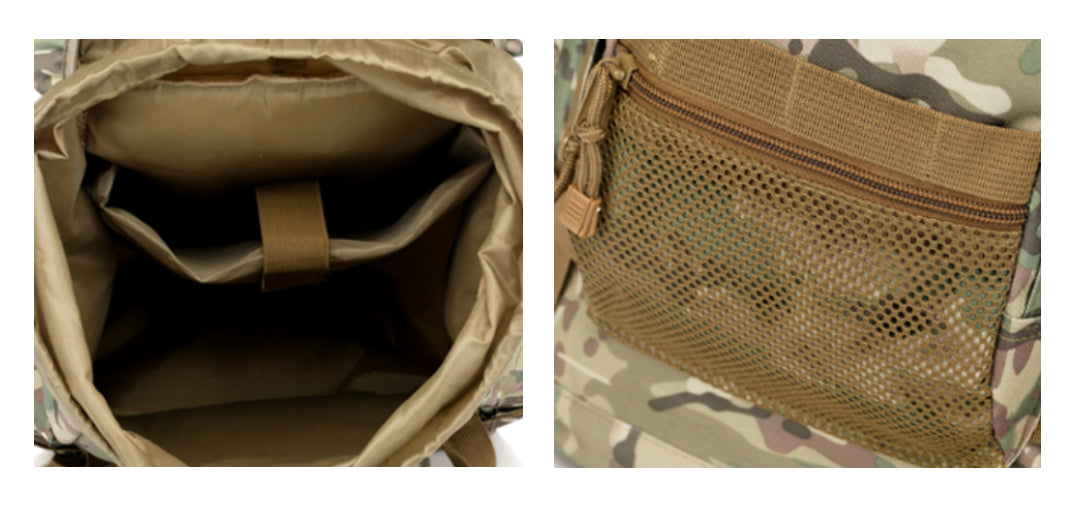 DRAGOWA Molle Outdoor Bag, Coyote