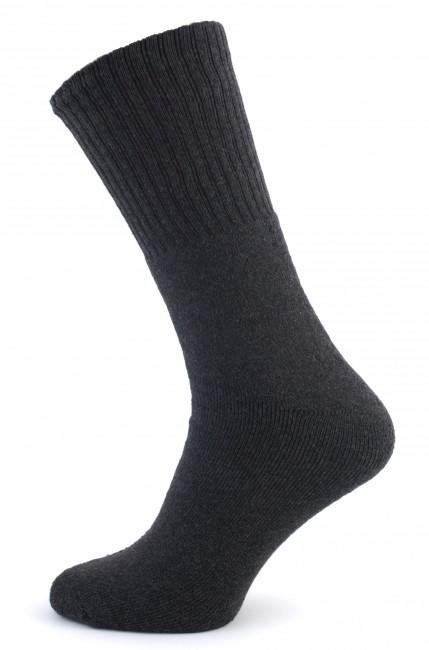 O&T Men's Looken Work Socks 3 Pairs, Black