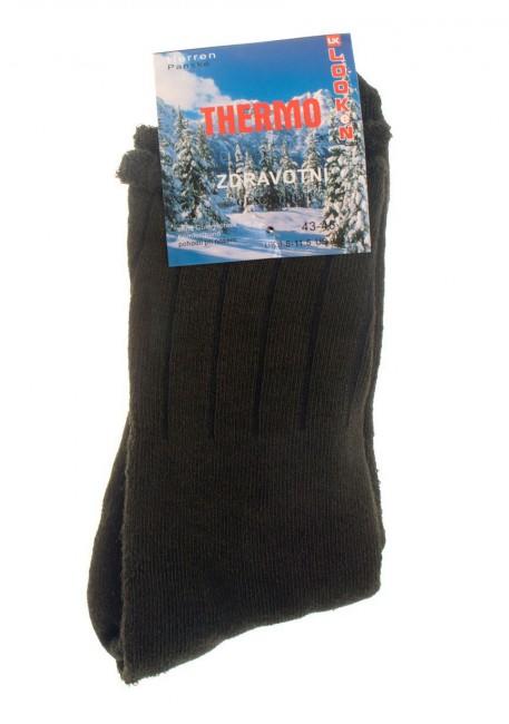 O&T Thermo Health Socks 2-Pack, Olive