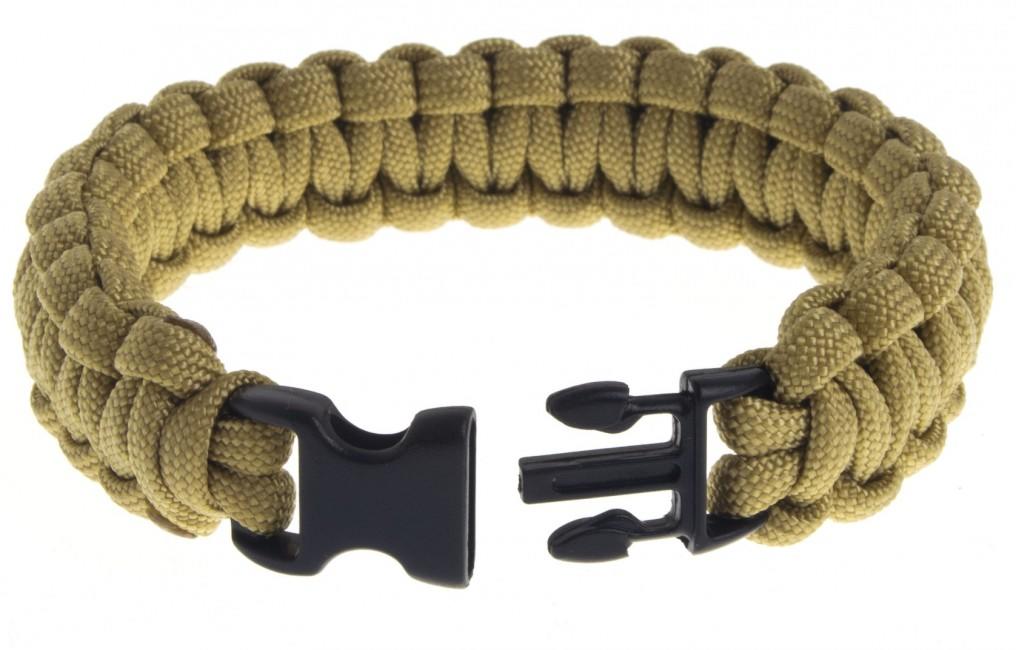 O&T Paracord Bracelet, Khaki