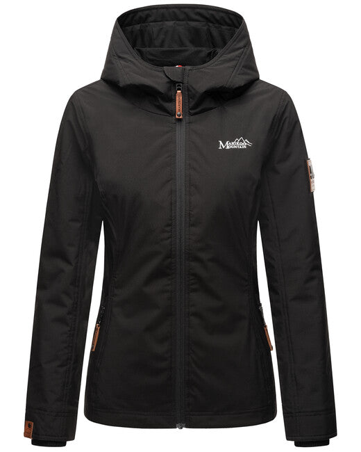 Marikoo Women's Transition Jacket with Hood, Blackberry