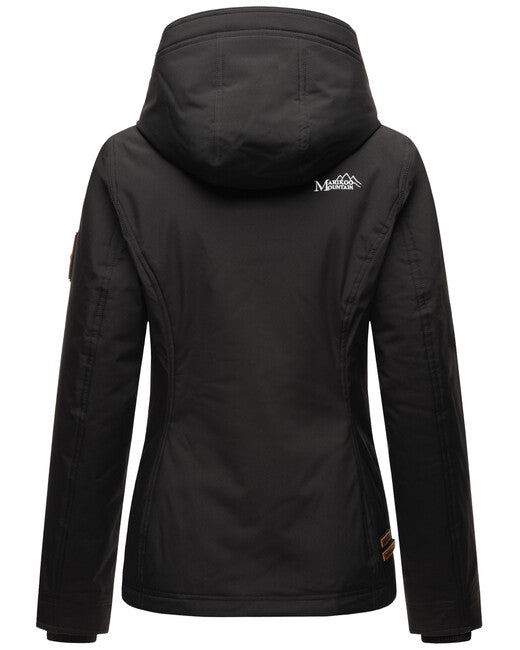 Marikoo Women's Transition Jacket with Hood, Blackberry