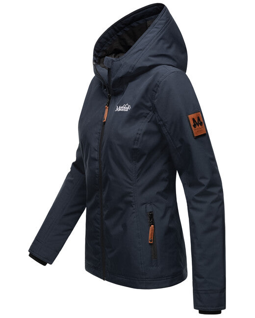 Marikoo Women's Transitional Hoodie Jacket, Brombeere