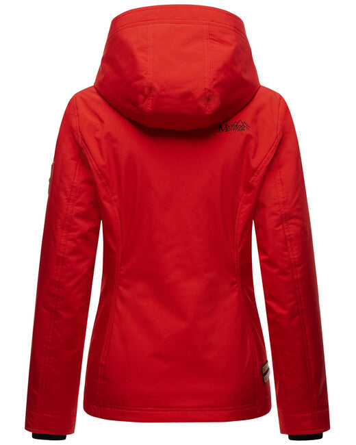 Marikoo Women's Transition Jacket with Hood, Blackberry