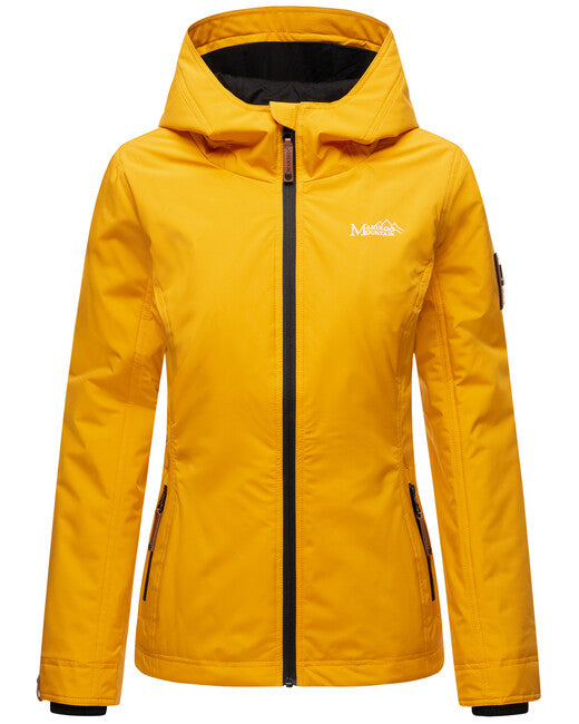 Marikoo Women's Transition Jacket with Hood, Blackberry