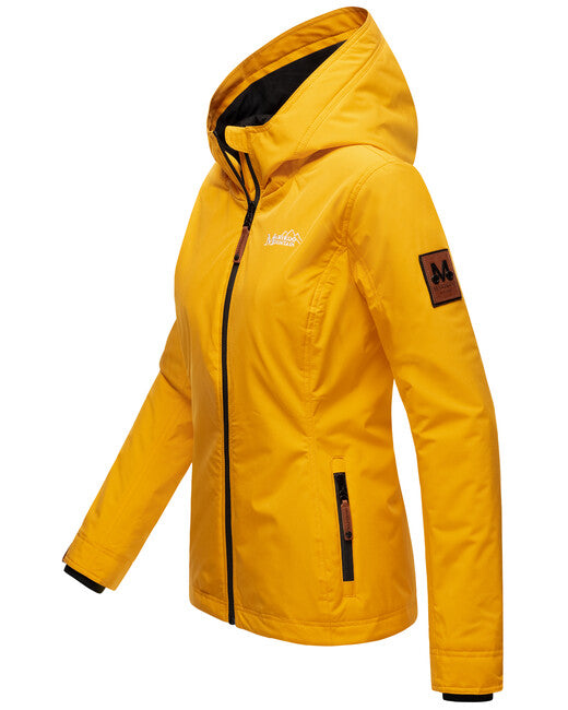 Marikoo Women's Transition Jacket with Hood, Blackberry