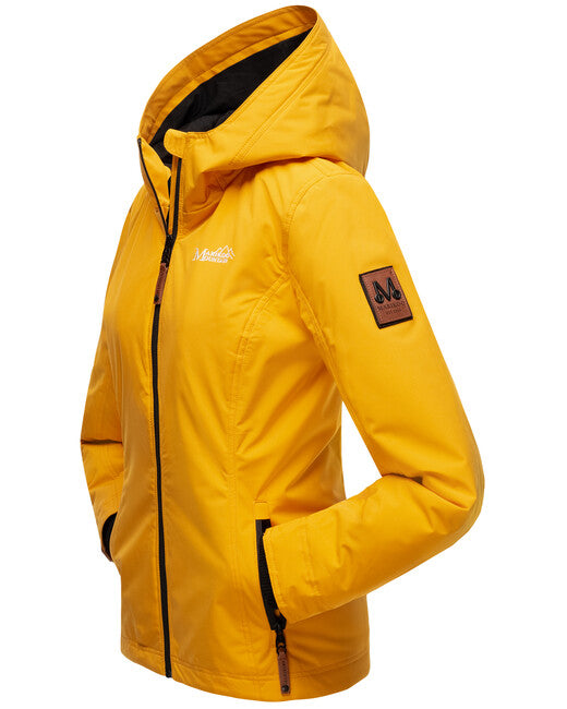 Marikoo Women's Transition Jacket with Hood, Blackberry
