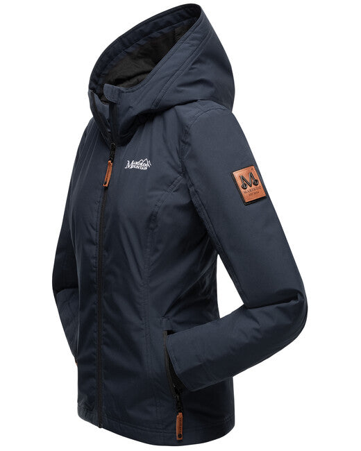 Marikoo Women's Transitional Hoodie Jacket, Brombeere